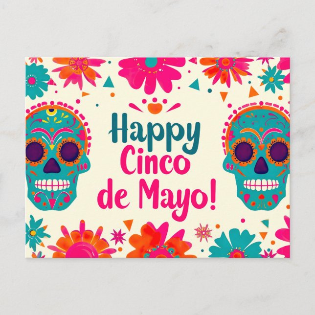 Carte postale Cinco de Mayo (Devant)