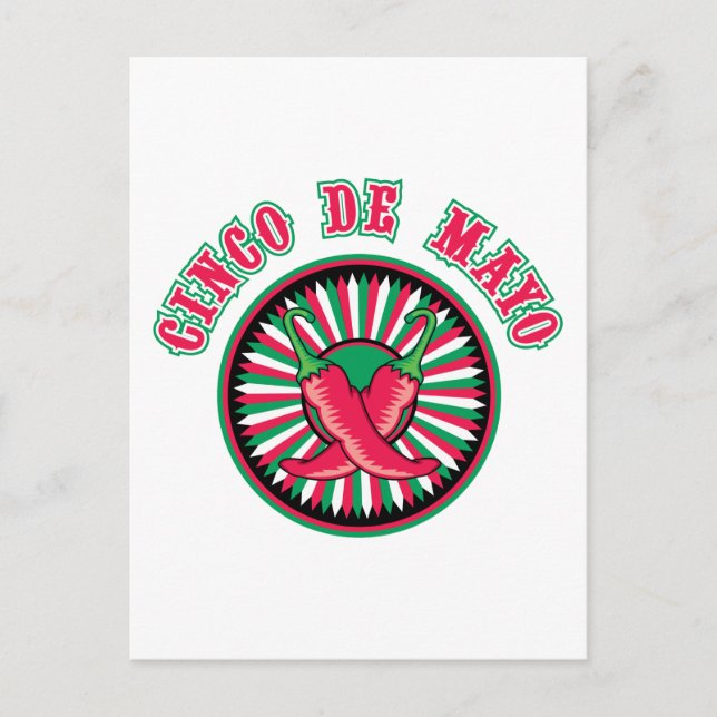 CARTE POSTALE CINCO DE MAYO (Devant)