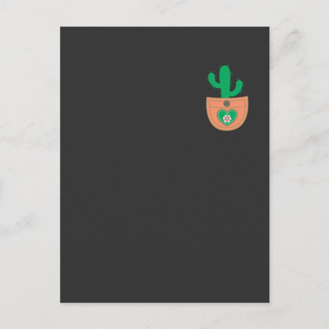 Carte Postale Cinco De Mayo Cactus Fête Mexicaine (Devant)
