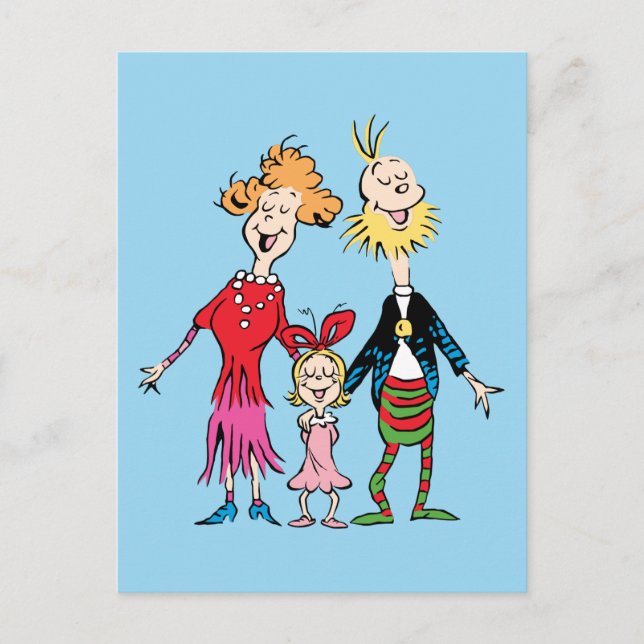 Carte Postale Cindy Lou Who's Family Portrait (Devant)