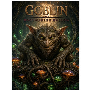 Carte Postale Cinéma sombre de Goblin Rootwarren Hollow
