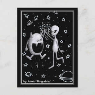 Carte Postale Cinq -