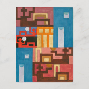 Carte Postale Cinq chiffres étendus   Sophie Taeuber-Arp