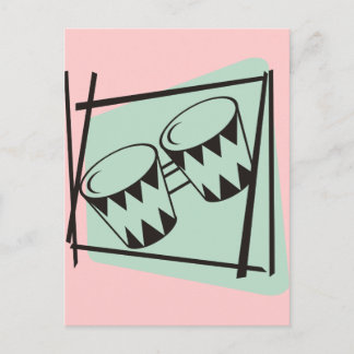 Carte Postale Cinquante bongos