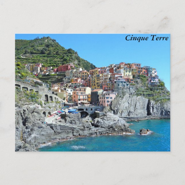 Carte Postale Cinque Terre, Italie (Devant)