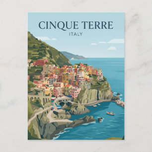 Carte Postale Cinque Terre Italie