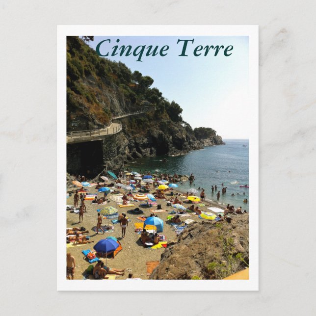 Carte Postale Cinque Terre, Italie (Devant)
