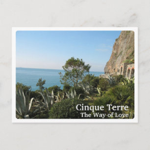 Carte Postale CINQUE TERRE - Italie - LA FAÇON DE L'AMOUR