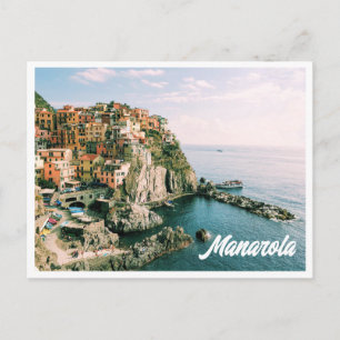 Carte postale Cinque Terre Italie Manarola