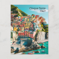 Cinque Terre, Italie - Photo personnalisable