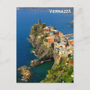 Carte Postale Cinque Terre Italie Vernazza