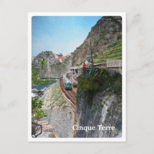 Carte Postale CINQUE TERRE - Ligurie - Train -
