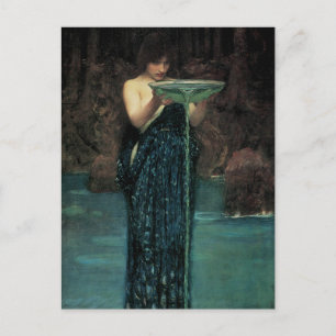 Carte Postale Circe Invidiosa par John William Waterhouse