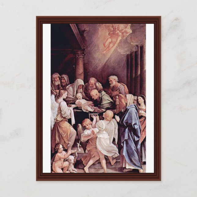Carte Postale Circoncision De L'Enfant Jésus Par Reni Guido (Devant)