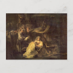 Carte Postale Circoncision du Christ par Rembrandt