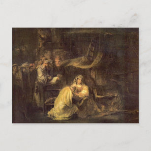 Carte Postale Circoncision du Christ par Rembrandt
