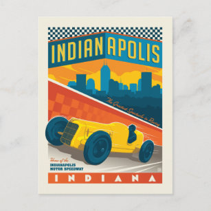Carte Postale Circuit automobile d'Indianapolis