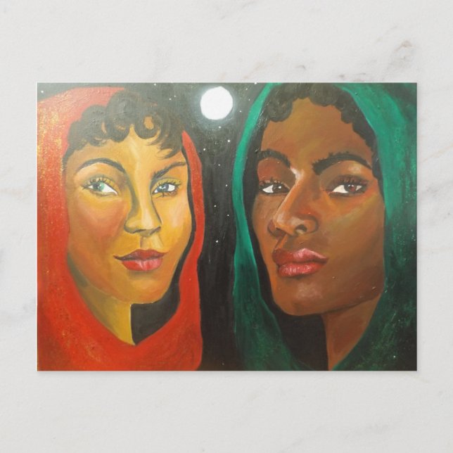 Carte postale circulaire (Devant)