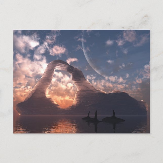 Carte postale circumpolaire (Devant)