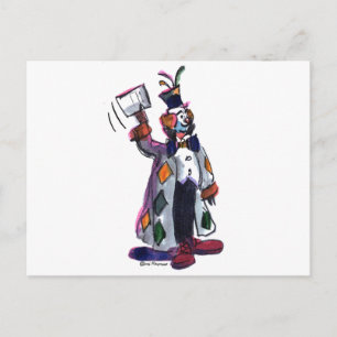 Carte Postale ciRcUs cLoWn