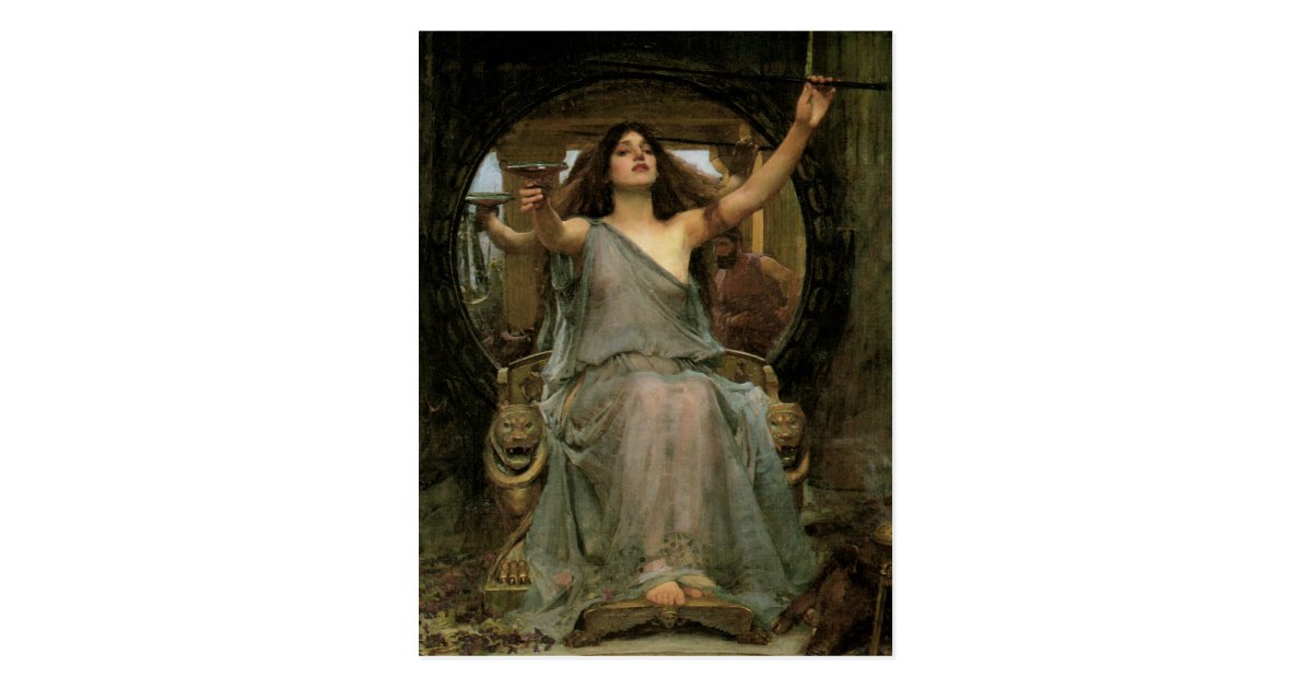 Carte Postale Cirque offrant la Coupe d