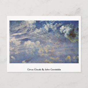 Carte Postale Cirrus Nuages Par John Constable
