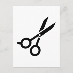 Carte Postale Ciseaux de coiffeur