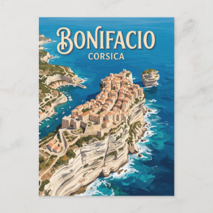 Carte Postale Citadelle de Bonifacio France