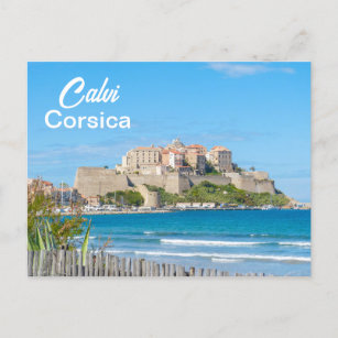 Carte Postale Citadelle de Calvi en Corse
