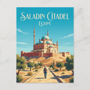 Carte Postale Citadelle de Saladin Égypte