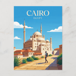 Carte Postale Citadelle de Saladin Égypte