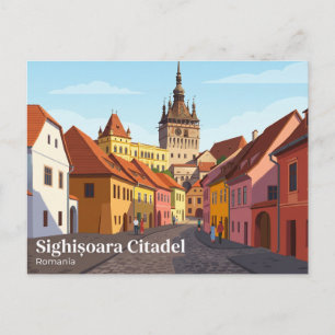 Carte Postale Citadelle de Sighisoara Roumanie