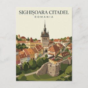 Carte Postale Citadelle de Sighișoara Roumanie