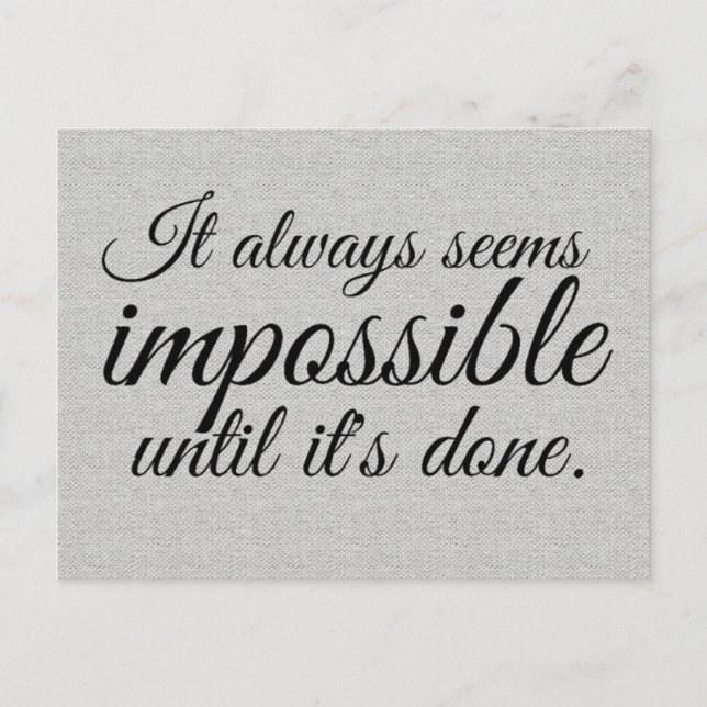 Carte Postale Citation (Devant)