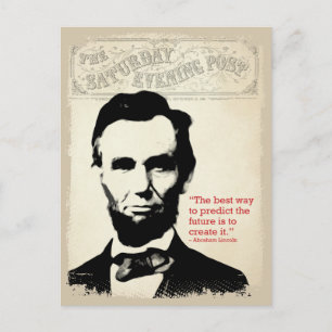 Carte Postale Citation d'Abe Lincoln