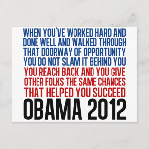 Carte Postale Citation de convention démocratique