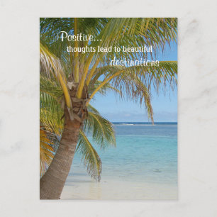 Carte Postale Citation de la productivité inspirante