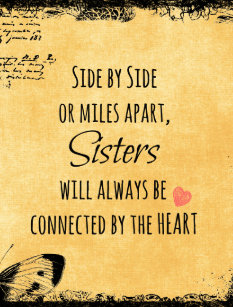 Cartes Postales Citation Soeur Originales Zazzle Fr