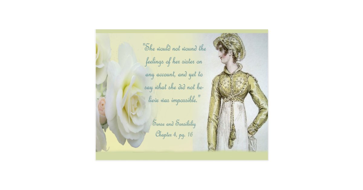 Carte Postale Citation De Soeur De Sens Et De Sensibilite Zazzle Fr