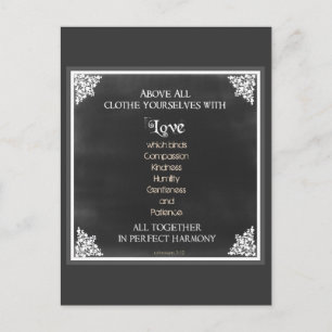 Carte Postale Citation d'Écriture Inspirante