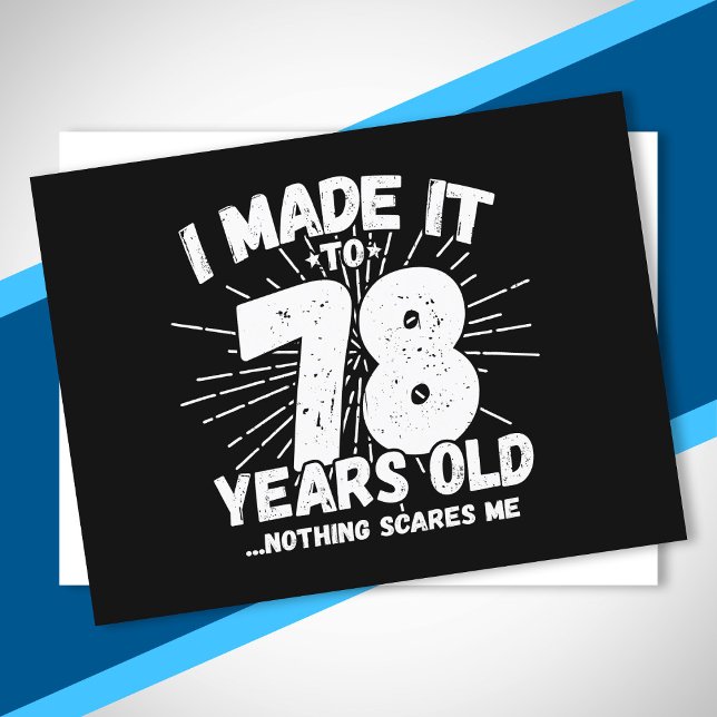 Carte Postale Citation drôle pour 78e anniversaire Sarcasme 78 a (Créateur téléchargé)