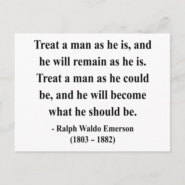 Carte Postale Citation Emerson 9a (Devant)