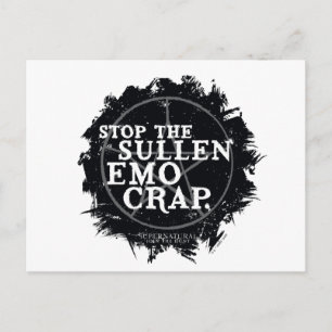 Carte Postale Citation "Emo" Surnaturelle
