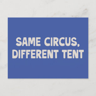 Carte Postale Citation Famille Drôle Nous Avons Déplacé Nouvelle