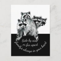Citation Famille Inspiré Couleur Aquarelle Raccoon