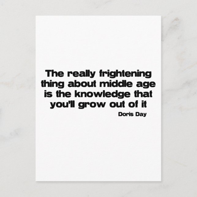 Carte Postale Citation Gros hors du Moyen Age (Devant)