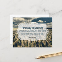 Citation inspirante Epictetus "Do it"