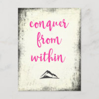 Citation Inspiration Conquer de la typographie