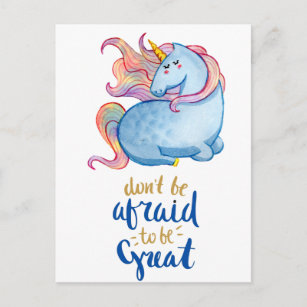 Cartes De Vœux Citation Licorne Zazzle Fr