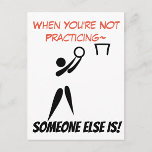 Carte Postale Citation Motivationnelle Du Tireur De But De Netba